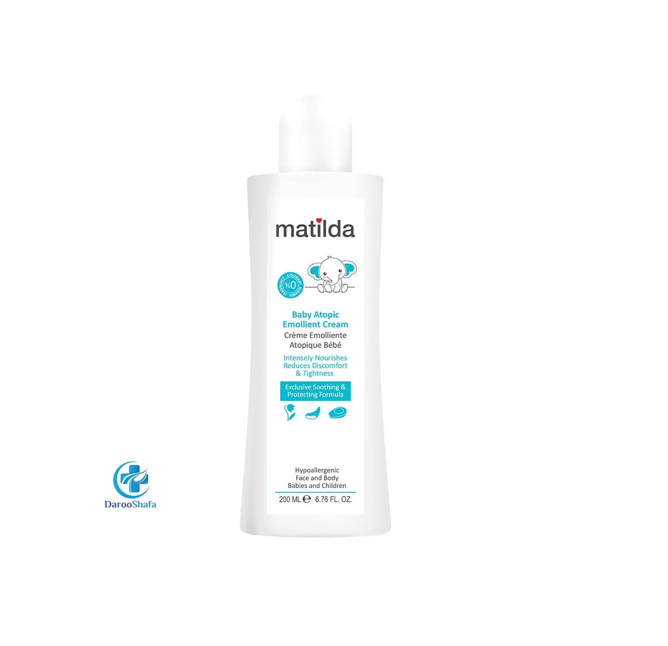 کرم مرطوب کننده آتوپیک کودک 200 میل ماتیلدا - Image 2
