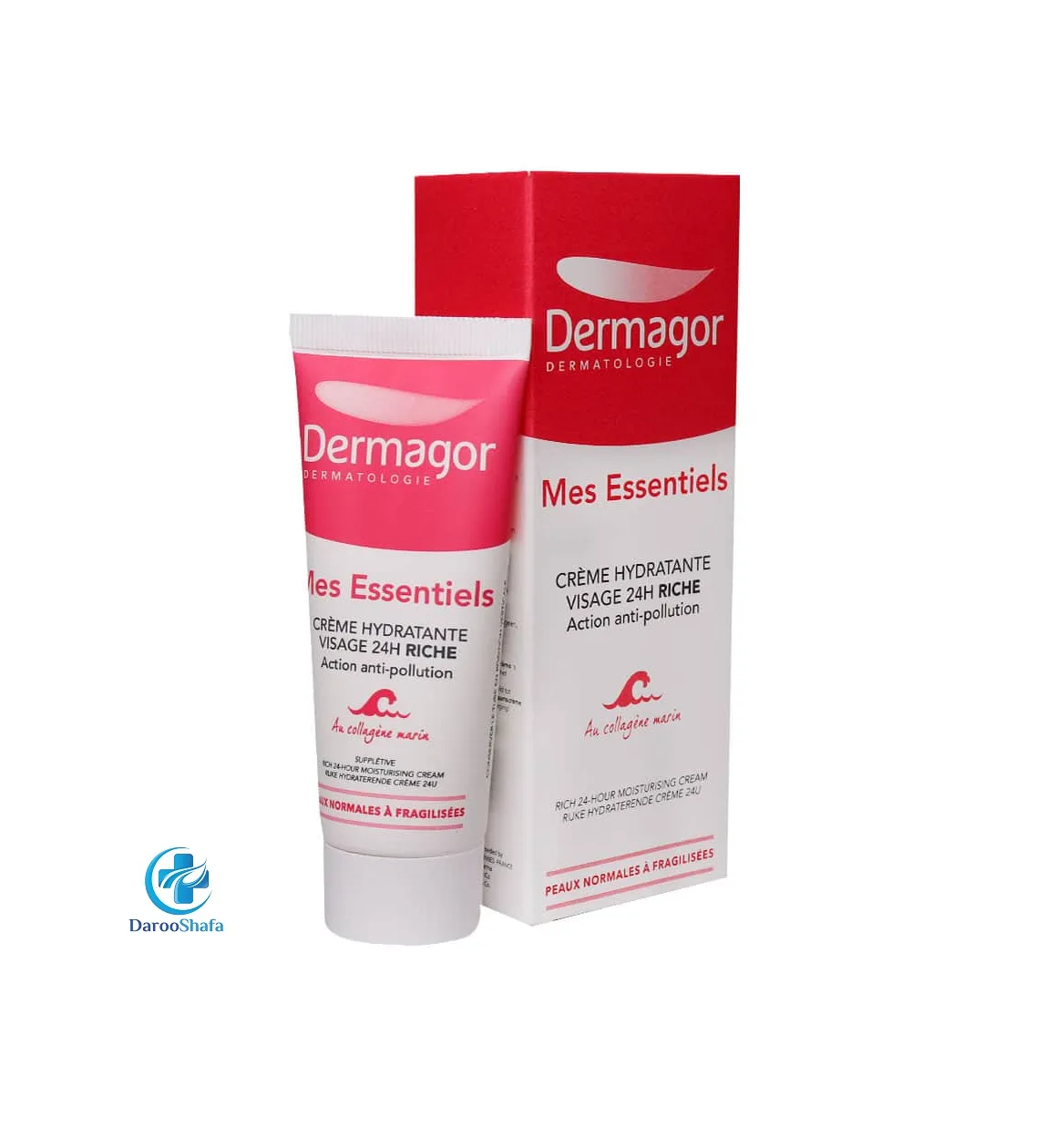 کرم مرطوب کننده و مغذی 24ساعته مس اسنشیال ریچ درماگور