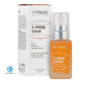 سرم ویتامین C صورت و گردن 30 میل پرایم
