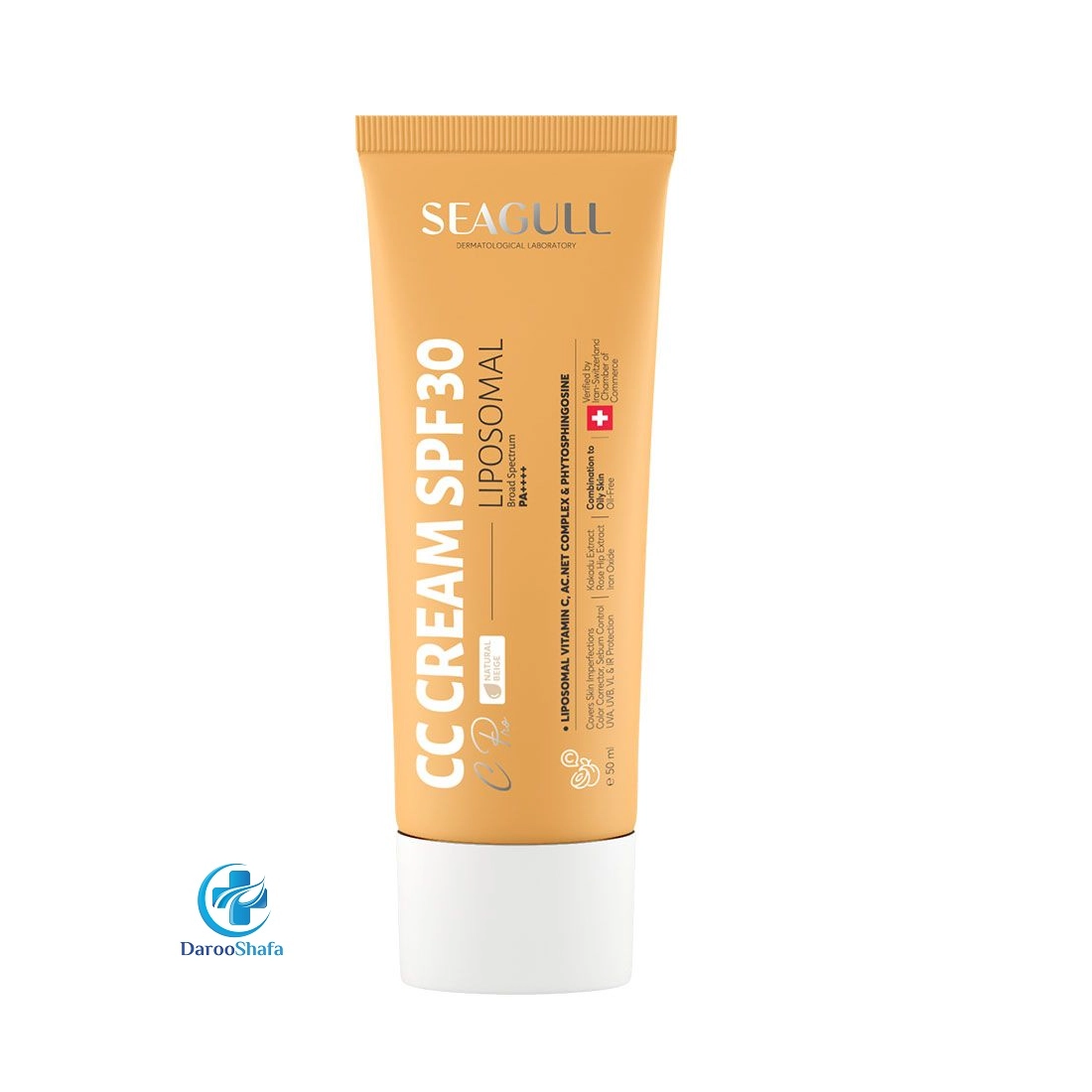 سی سی کرم رنگی SPF 30 سی گل