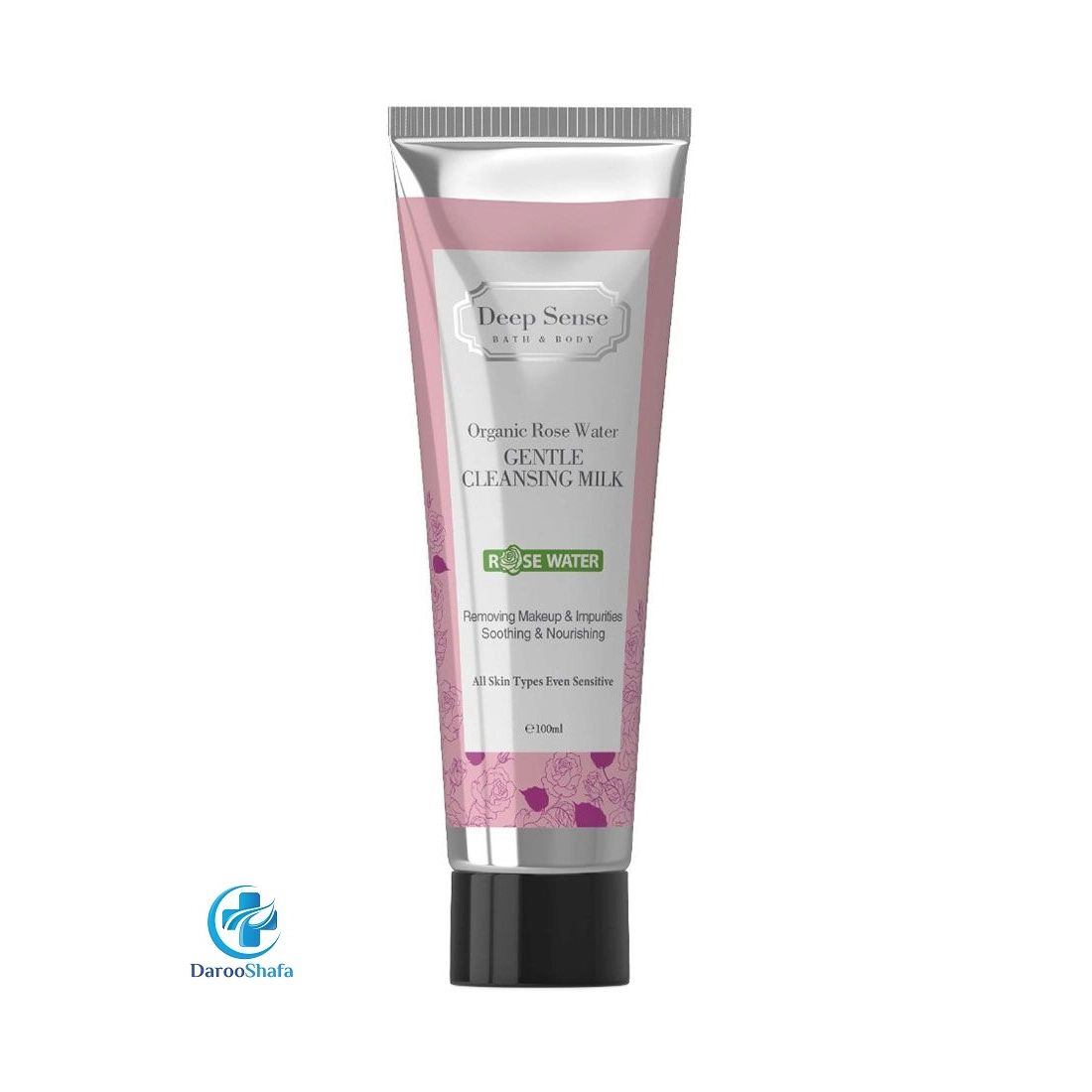 شیر پاک کن گلاب 100 میل دیپ سنس