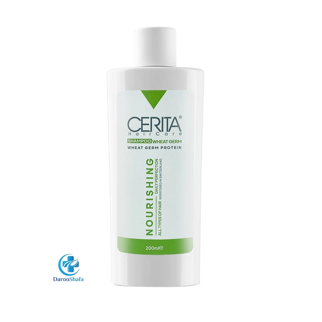 شامپو تقویت کننده پروتئین جوانه گندم انواع مو 200 میل سریتا - Image 2