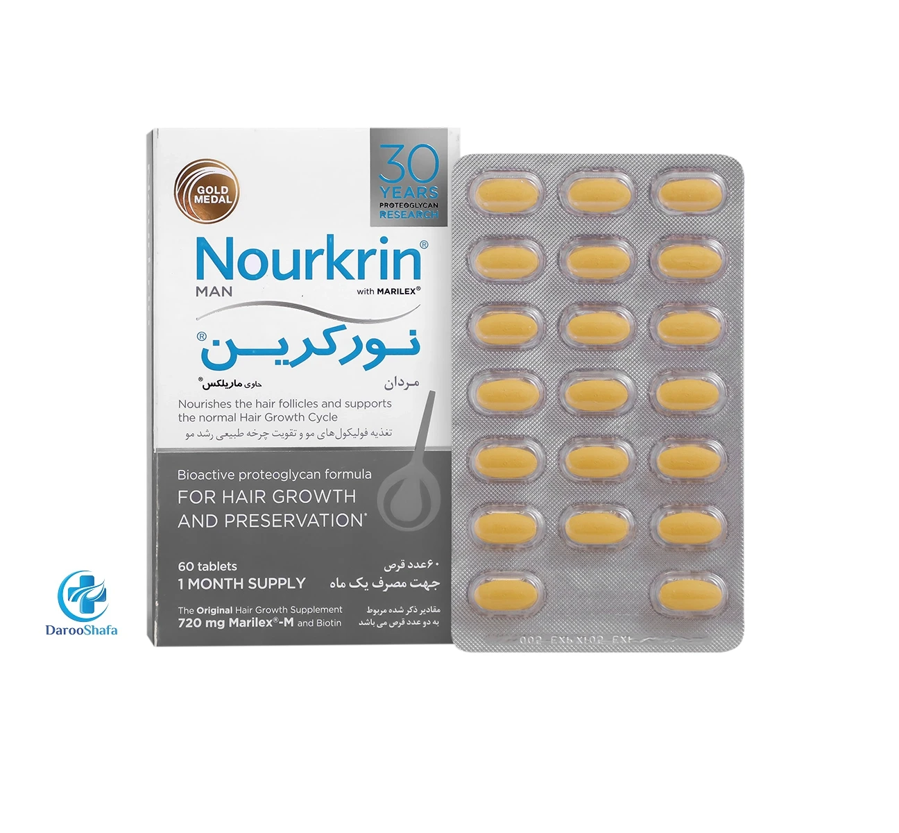 نورکرین آقایان 60 عددی فارمامدیکو