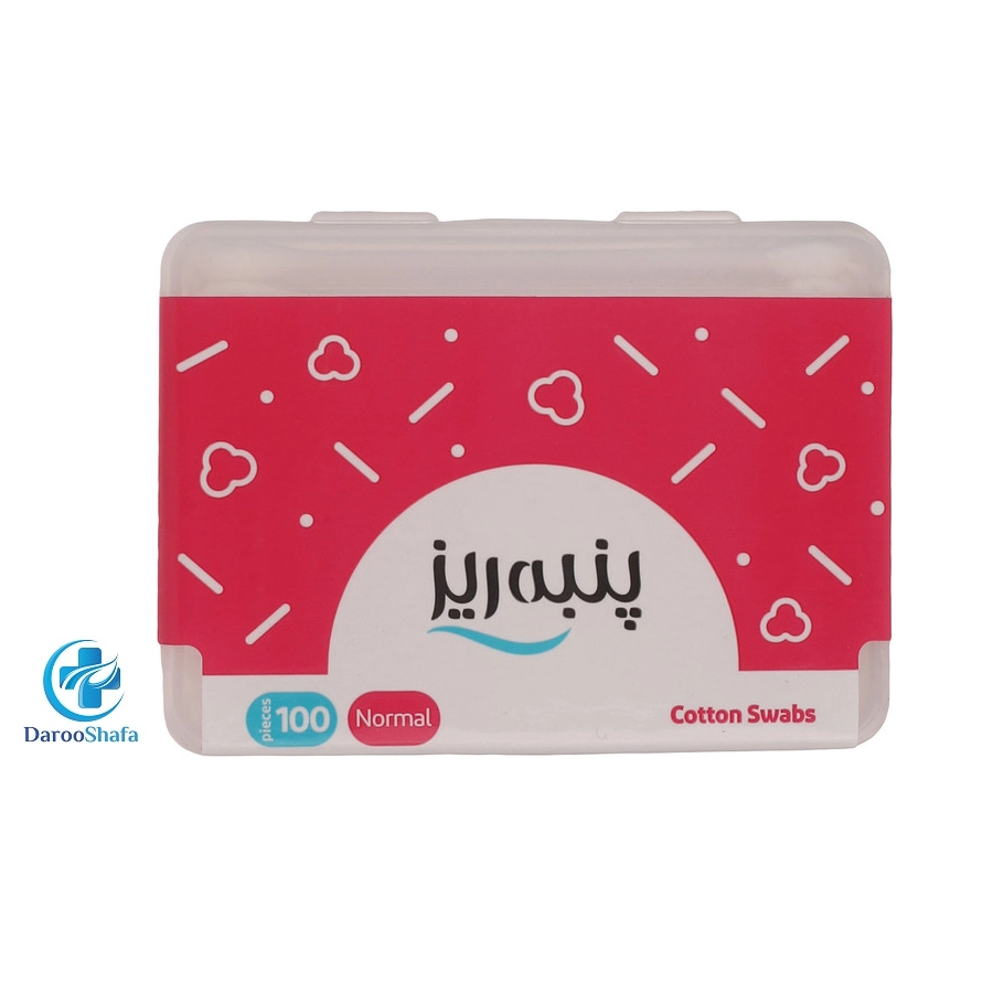 گوش پاک کن نرمال مکعبی پنبه ریز