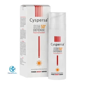 فلوئید ضد آفتاب SPF 50 پاوربرایت سیسپرسا