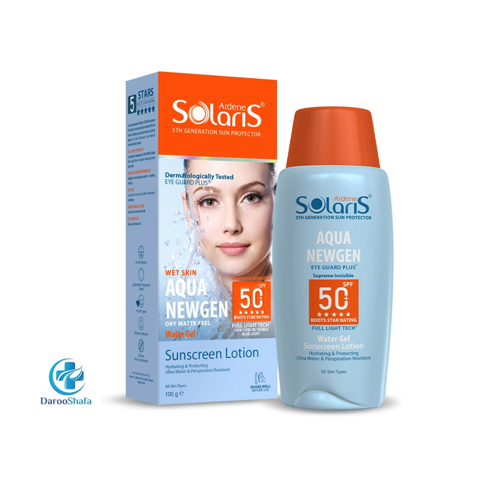 ضد آفتاب آبرسان آکوا نیوژن SPF50 آردن سولاریس