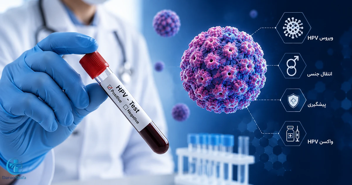 نمونه آزمایش برای بررسی ویروس HPV در مردان و تشخیص عفونت پاپیلومای انسانی