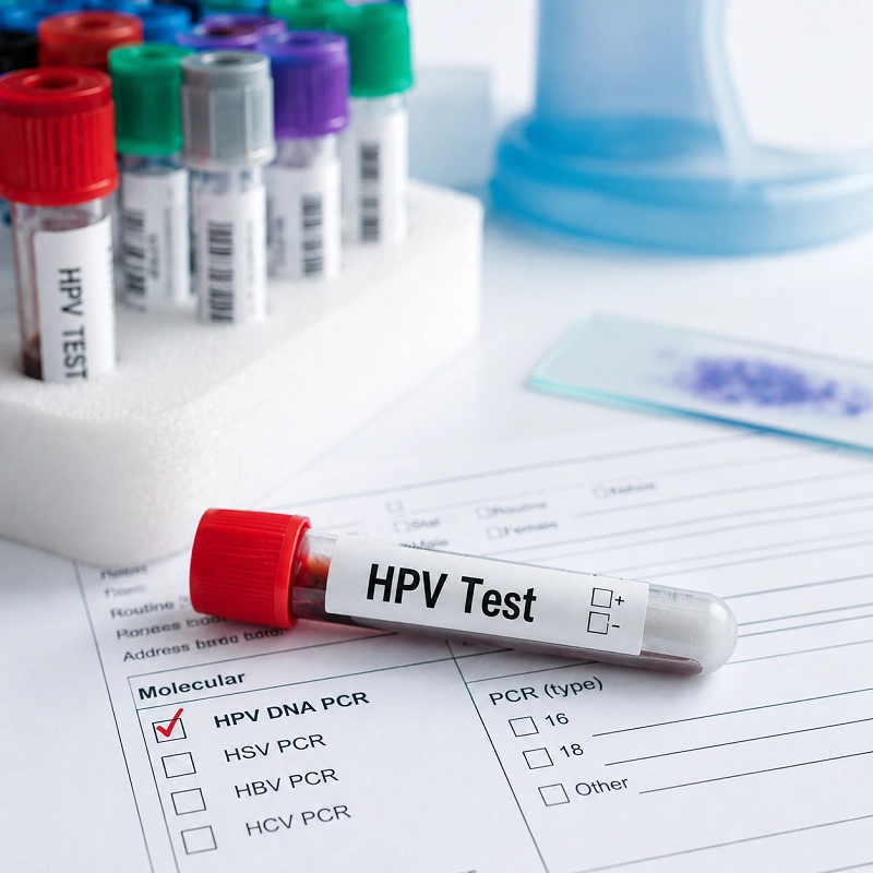 آزمایش HPV و برگه نتیجه HPV DNA PCR برای تفسیر جواب آزمایش HPV