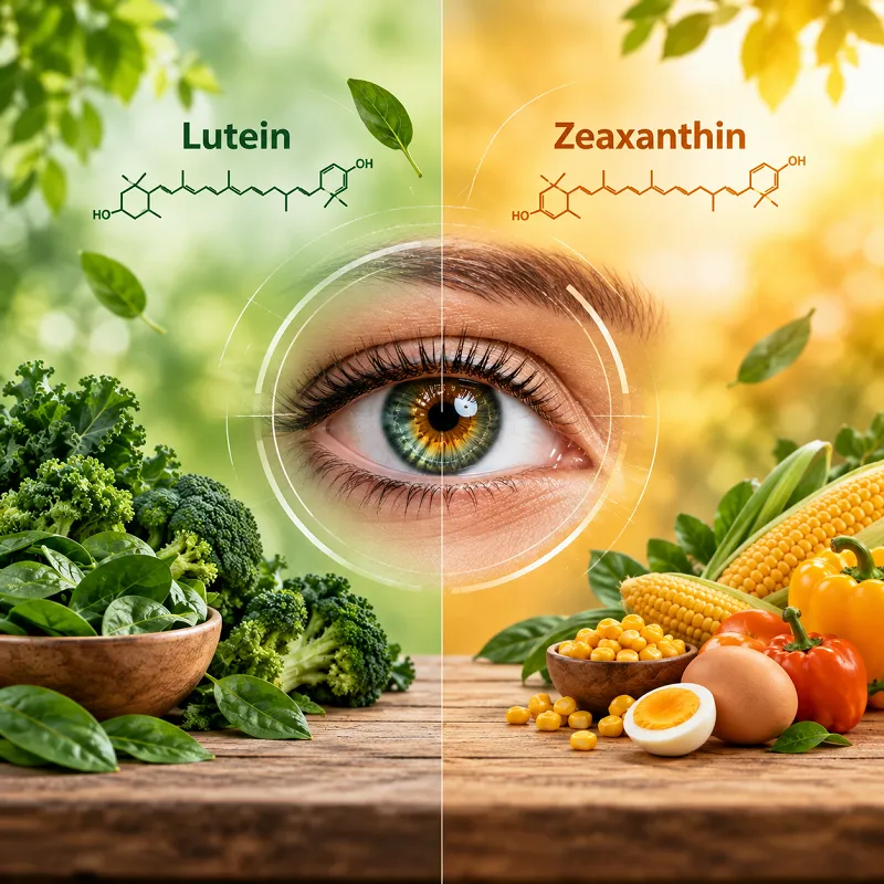 تفاوت لوتئین و زاگزانتین و منابع غذایی این دو کاروتنوئید برای سلامت چشم