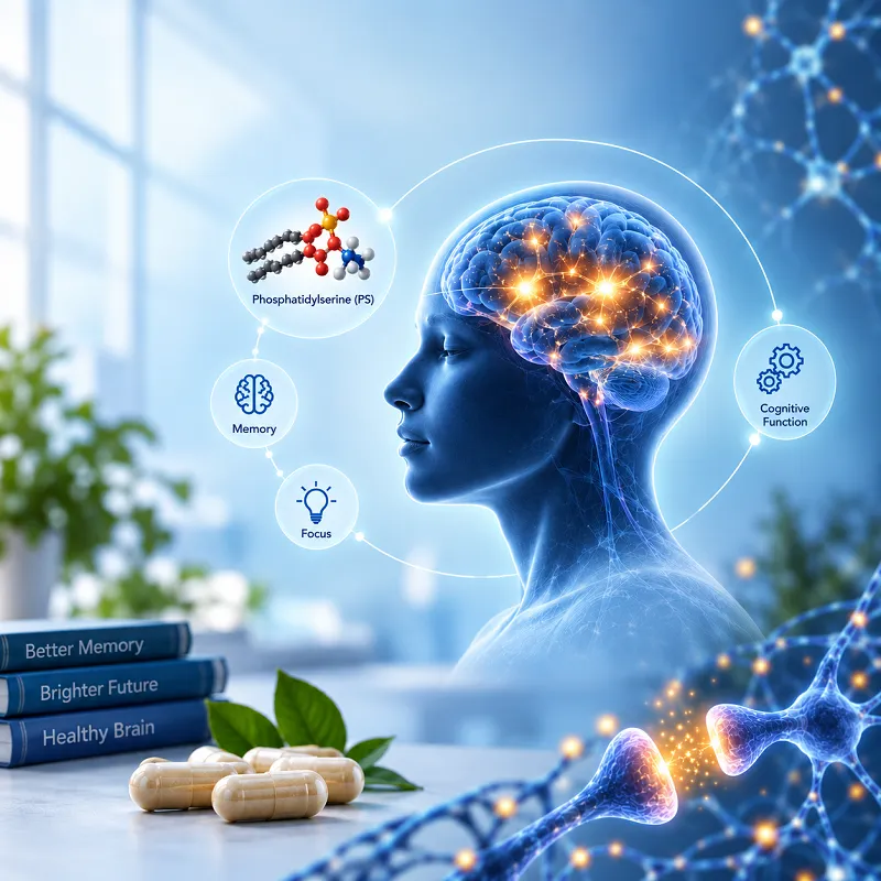 فسفاتیدیل سرین برای حافظه، تمرکز و عملکرد شناختی مغز
